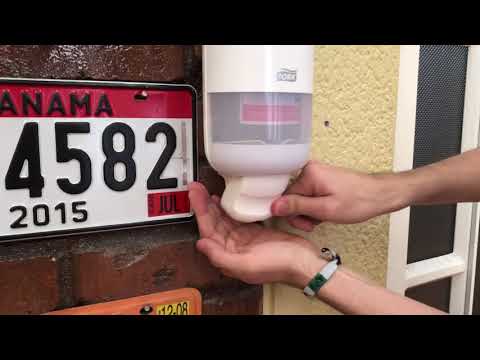 Unboxing/Installation - Tork 560000 / Familia 83510 - Dispensador de Jabón líquido / Gel