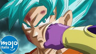 Top 10 FLEXATE di POTERE in DRAGON BALL!