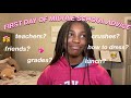 Surviving the First Day of Middle School