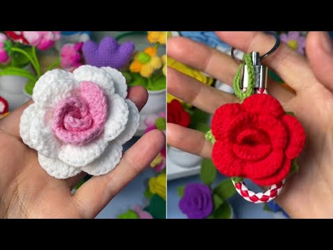 Creative Flower Crafts and DIY Keychain Tutorial | Handmade Craft Ideas