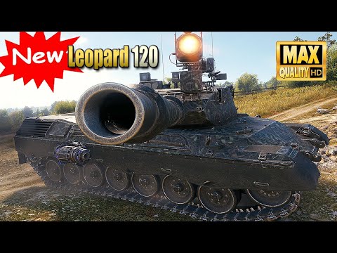 New Leopard 120  Textbook play on Prokhorovka   World of Tanks
