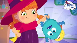 Magiczny świat w NIEBEZPIECZEŃSTWIE🌪️Kto mieszka w domu czarodziejów? Mała czarownica Tatty i Misifu