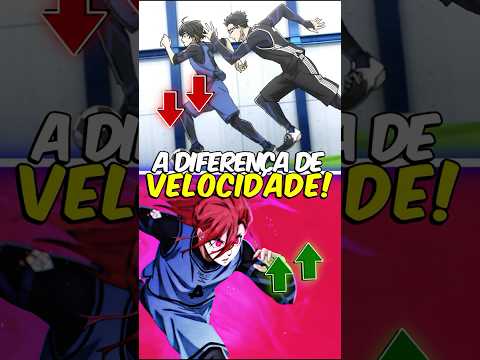 Você Sabe a Diferença de Velocidade em Blue Lock? ⚡