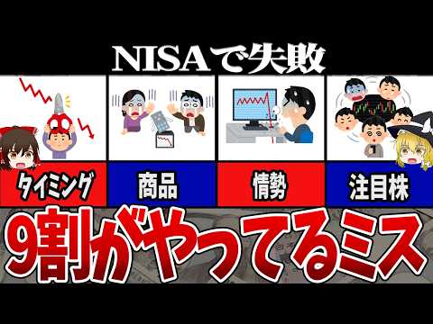 2000万人が知らない落とし穴と「NISA民のリアル損益」【ゆっくり解説】