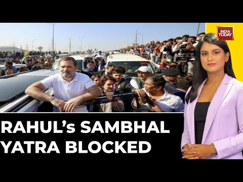 Sambhal Violence: Rahul Gandhi's Sambhal Yatra Attempt Blocked, Commuters Furious | 6 PM Prime