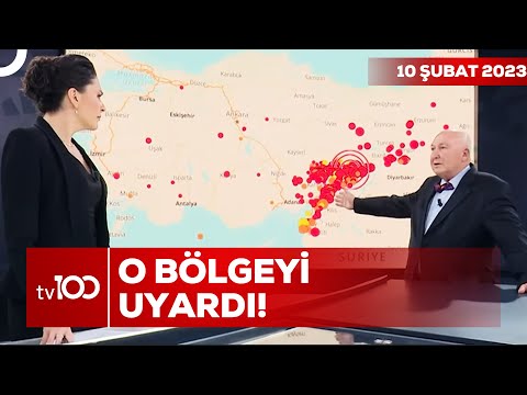 Deprem Uzmanı Prof. Dr Övgün Ahmet Ercan: "Büyük Depremler Üretebilir" | Ece Üner'le Tv100 Ana Haber