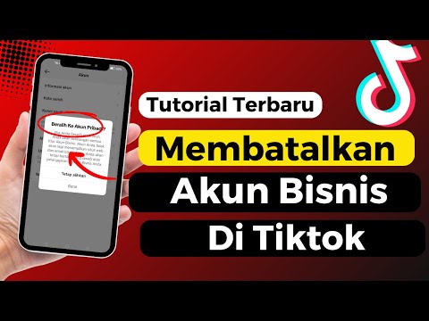 Cara Membatalkan Akun Bisnis Di Tiktok