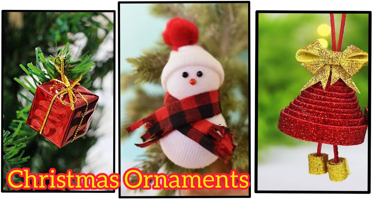 5 Christmas Tree Ornaments 