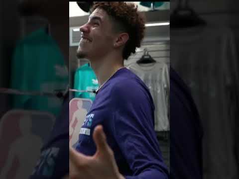 LaMelo's Reaction to ROTY