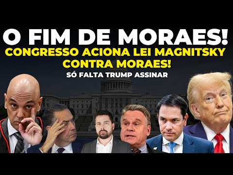 🚨BOMBA! Congresso Americano pede SANÇÕES URGENTES contra Alexandre de Moraes via Lei Magnitsky!