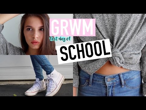 GRWM: First Day of School! ❤️