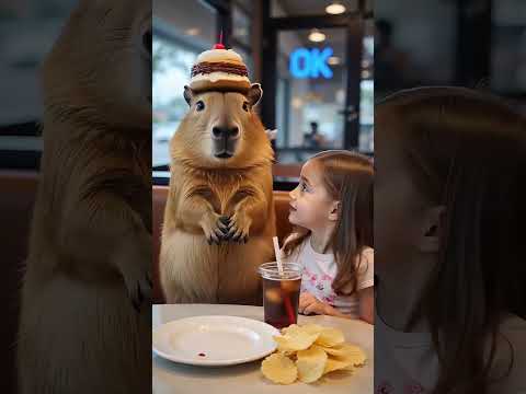 I'm so annoyed with Capybara, you are bullying the baby again. You are not allowed to eat dumpli