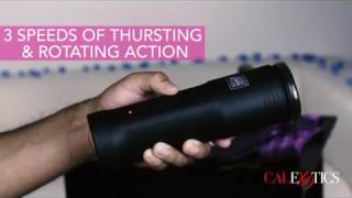video Přirážecí rotační masturbátor pro muže Ultimate Head Exciter