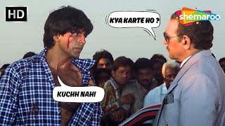Akshay Kumar Best Action Scene | Zulmi Movie Scene | Amrish Puri | HD