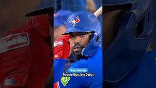Eloy Jimenez Toronto Blue Jays Debut #mlb #baseball #toronto