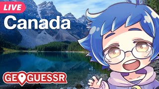 【🔵#GeoGuessr】猛暑に日本を脱出して涼しそうなカナダに行く！！【夜更坂しん】