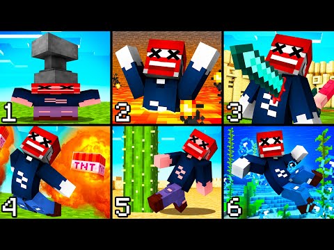 Ich TÖTE 6 SPIELER AM SPAWN in Minecraft Helden 2
