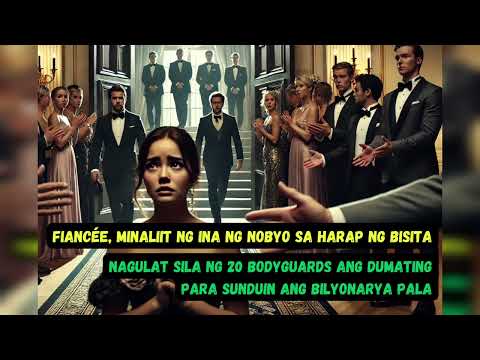 FIANCÉE, MINALIIT NG INA NG NOBYO SA HARAP NG BISITA, NAGULAT SILA NG 20 BODYGUARDS ANG DUMATING...