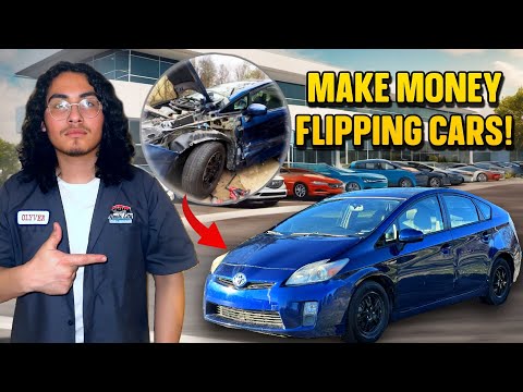 How to Rebuild and Flip Crashed Cars for Big Profits! | Transforming $3,200 to $$$ ?! Before & After