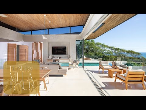 Inside an ULTRA LUXURY Concrete Design Villa - Santa Teresa, Costa Rica HOUSE TOUR