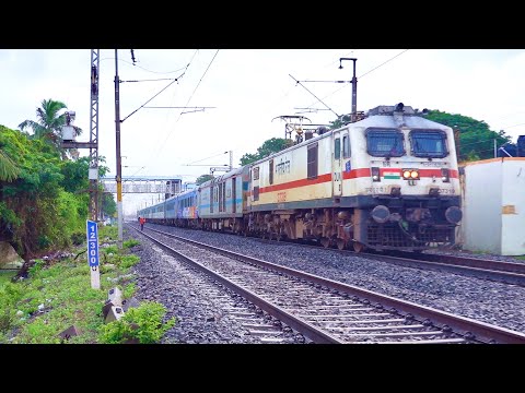 High Speed Chennai Coimbatore Shatabdi Express & Freight Train | Indian Railways