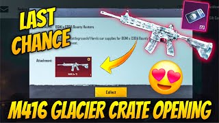 FINALLY😍 M416 GLACIER RETURN IN CLASSIC CRATE IN BGMI M416 GLACIER CLASSIC CRATE OPENING #PlayGalaxy