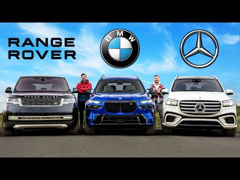 Luxury SUV Showdown: Mercedes GLS vs BMW X7 vs Range Rover