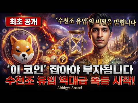 수천조 유입 비밀을 밝힙니다 '이 코인' 잡아야 <strong>부자</strong> 됩니다 역대급 폭등 시작