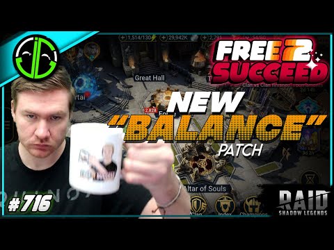 Plarium Is Dropping Another One Of Their "Balance" Patches | Free 2 Succeed - EPISODE 716