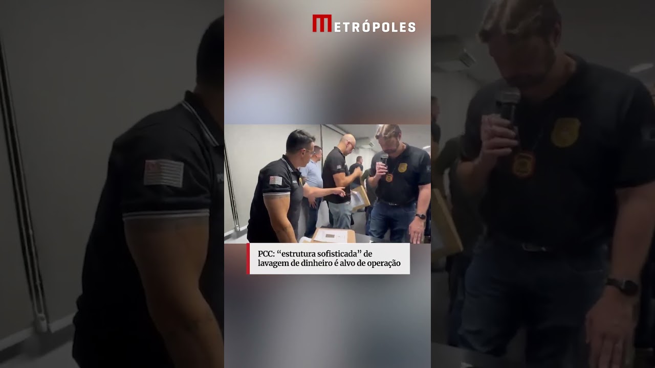 PCC estrutura sofisticada de lavagem de dinheiro é alvo de operação
