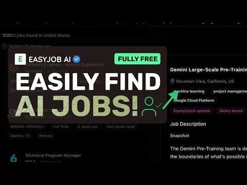 EasyJob AI : This AI Job Board IS AMAZING!