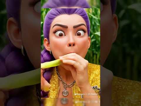 Rumi can devour the whole world!#huntrix #kpop #rumi #demonhunters