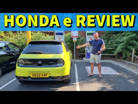 HONDA E electric car quick review. Great spec and some quirky details.