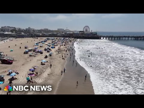 YouTube video thumbnail: Hundreds of Swimmers Rescued by Dangerous rip Currents