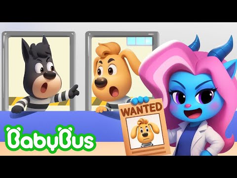 Quem é o Ladrão? | Aventura na Cidade das Águas | EP1| Desenho Animado | Detetive Labrador | BabyBus