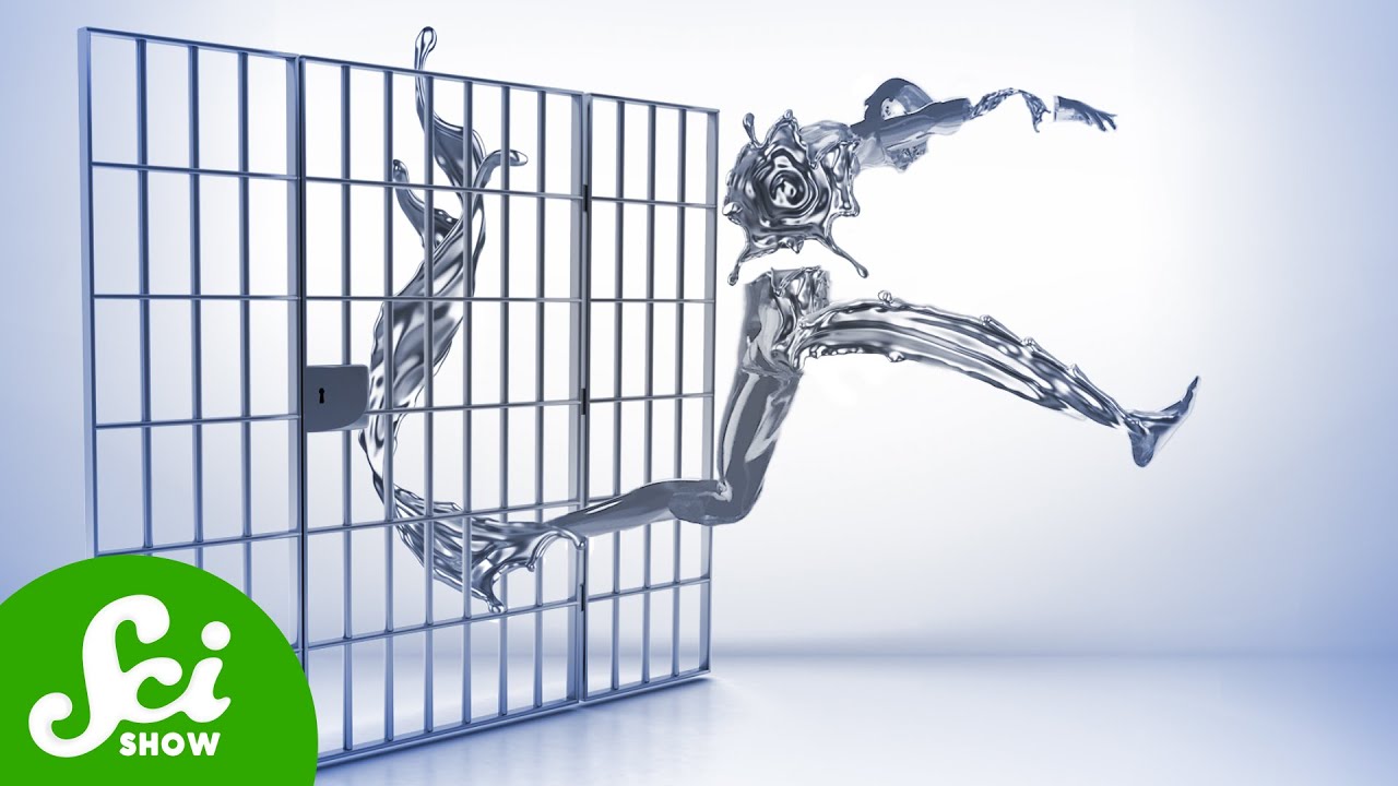Scientists Invented a Jail-Breaking Liquid Metal Robot