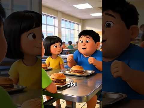 🌈 مكرونة قوس قزح! سر الألوان العجيبة التي أدهشت الجميع | قصص روعه ✨🍝 #شورت