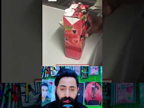 الله يستر شوف هاي الكارثه شتره عصير لهله لكن يسحب ما يطلع شي فتحه العلبه وهنا جانت الصدمه كمل #fory