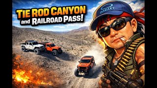 Tie Rod Canyon and Railroad Canyon 4x4 Trail near Las Vegas!
