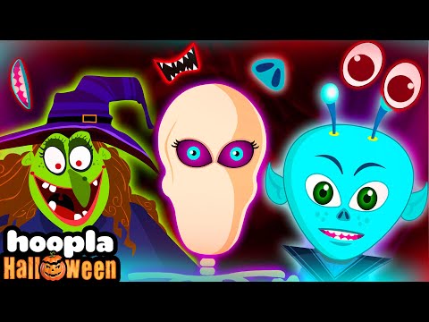 Halloween Special: Missing Spooky Monster's Faces | Hoopla Halloween