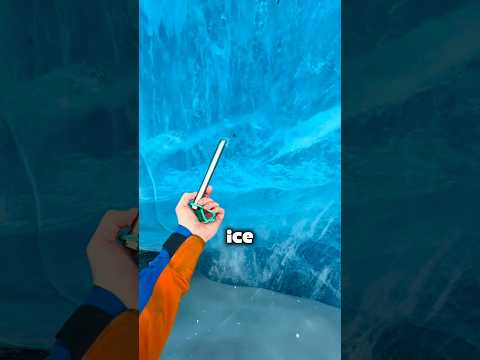 This Ancient Glacier Is Literally Crystal Clear! 😳