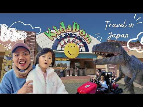 🌟 Petualangan Keluarga di Kids Dom, Chiba! 🚂🦖🚴‍♂️ | Vlog Qiana