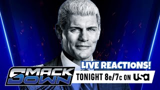WWE SmackDown 11/7/2025 LIVE REACTIONS!