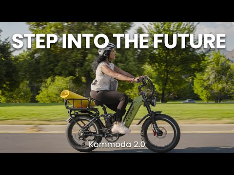 Step into the future with Kommoda 2.0 - Where next-gen electric rides meet brand-new ride style!