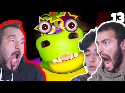 YİNE 3 KİŞİ YAN YANA KORKUYORUZ ANNE! |(Five Nights at Freddy's: Security Breach) BÖLÜM #13