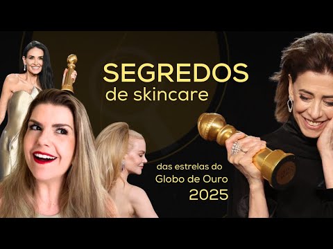 Beleza 40+ é destaque no tapete vermelho do Globo de Ouro - e o skincare para torná-las radiantes!