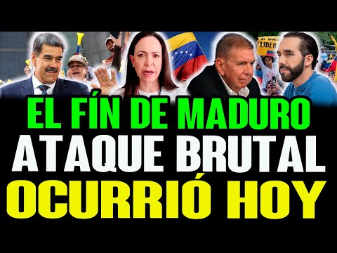 ¡URGENTE! 🚨 NADIE ESPERABA LO QUE ACABA DE PASAR CON EL MENSAJE DE CORINA EN LA MARCHA DE VENEZUELA