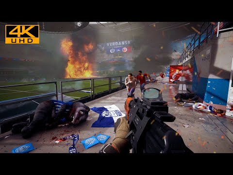 VERDANSK STADIUM ATTACK - Modern Warfare III Realistic Ultra Graphics Gameplay [4K UHD 60FPS]