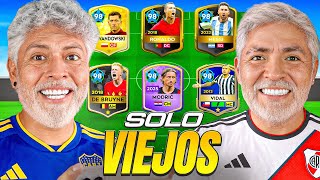 👴🏻REUNÍ a los JUGADORES MÁS VIEJOS de DLS26 😱 *Edson FDB vs Ramirin*