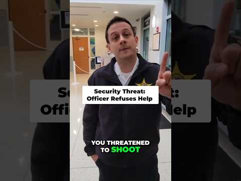 Unhinged Officer Refused To Assist Journalist!